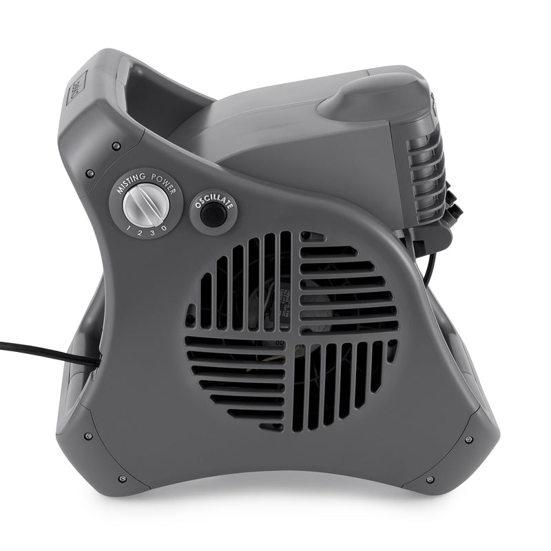 Lasko 7050 Misto 3-Speed Outdoor Patio Mister Portable Cooling Water Misting Fan