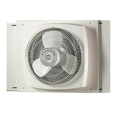 Lasko 16 Inch 3 Speed Powerful Home Electric Reversible Window Fan, White (Used)