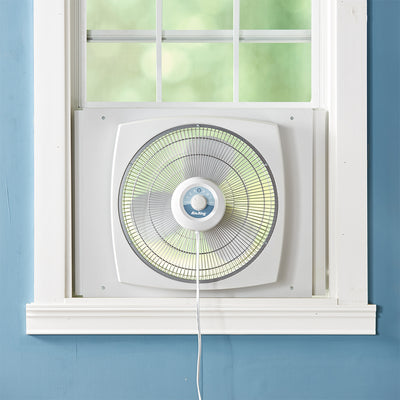 Air King Storm Guard 16" 3-Speed 1/16 HP Plastic Blade Window Fan (Open Box)
