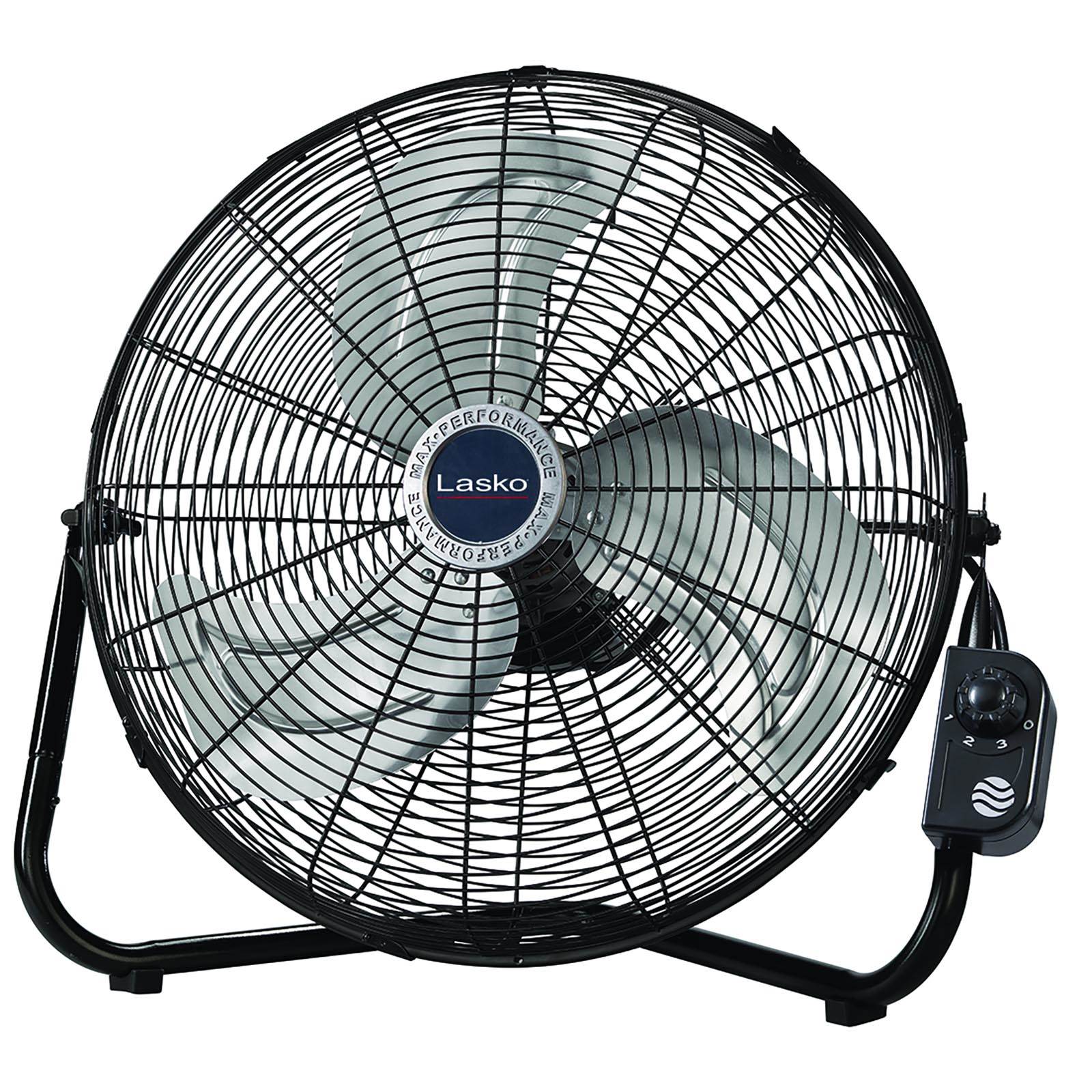 Lasko 20" High Velocity Performance Floor Fan w/ QuickMount, Black (Open Box) - VMInnovations