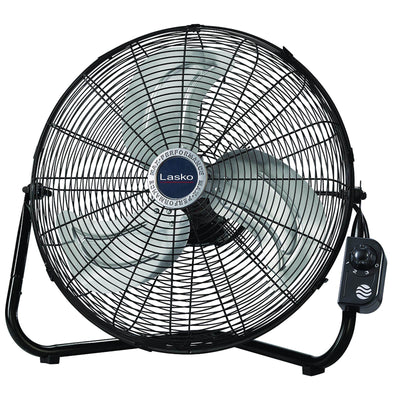 Lasko 20" High Velocity Performance Floor Fan w/ QuickMount, Black (Open Box) - VMInnovations
