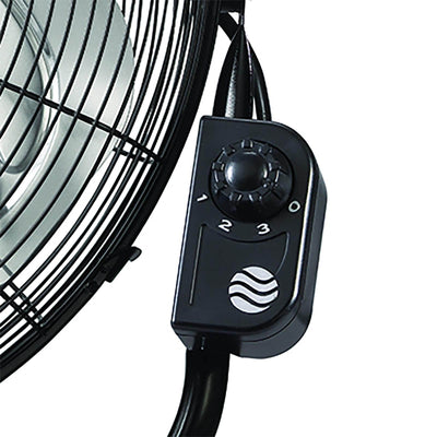 Lasko 20" High Velocity Performance Floor Fan w/ QuickMount, Black (Open Box) - VMInnovations