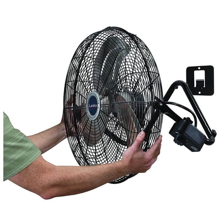 Lasko 20" High Velocity Performance Floor Fan w/ QuickMount, Black (Open Box)