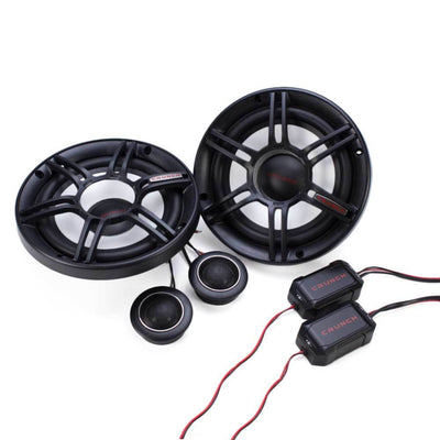 Crunch 300W Full Range 2 Way 4 Ohm Car Audio 6.5" Speaker Pair (Open Box)