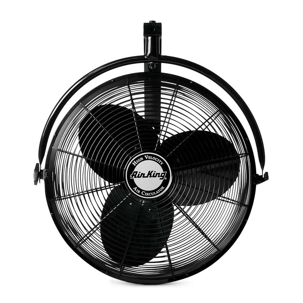 Air King 20" 1/6 HP 3-Speed Non-Oscillating Enclosed Wall Mount Fan (For Parts) - VMInnovations