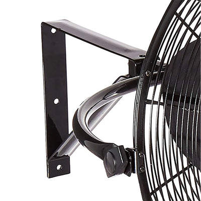 Air King 20" 1/6 HP 3-Speed Non-Oscillating Enclosed Wall Mount Fan (For Parts)