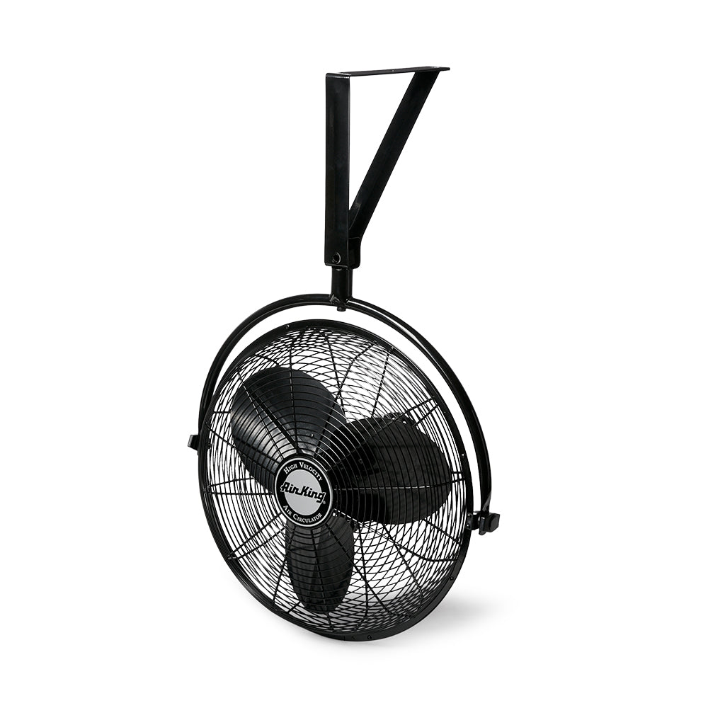 Air King 20" 1/6 HP 3-Speed Non-Oscillating Enclosed Wall Mount Fan (For Parts) - VMInnovations