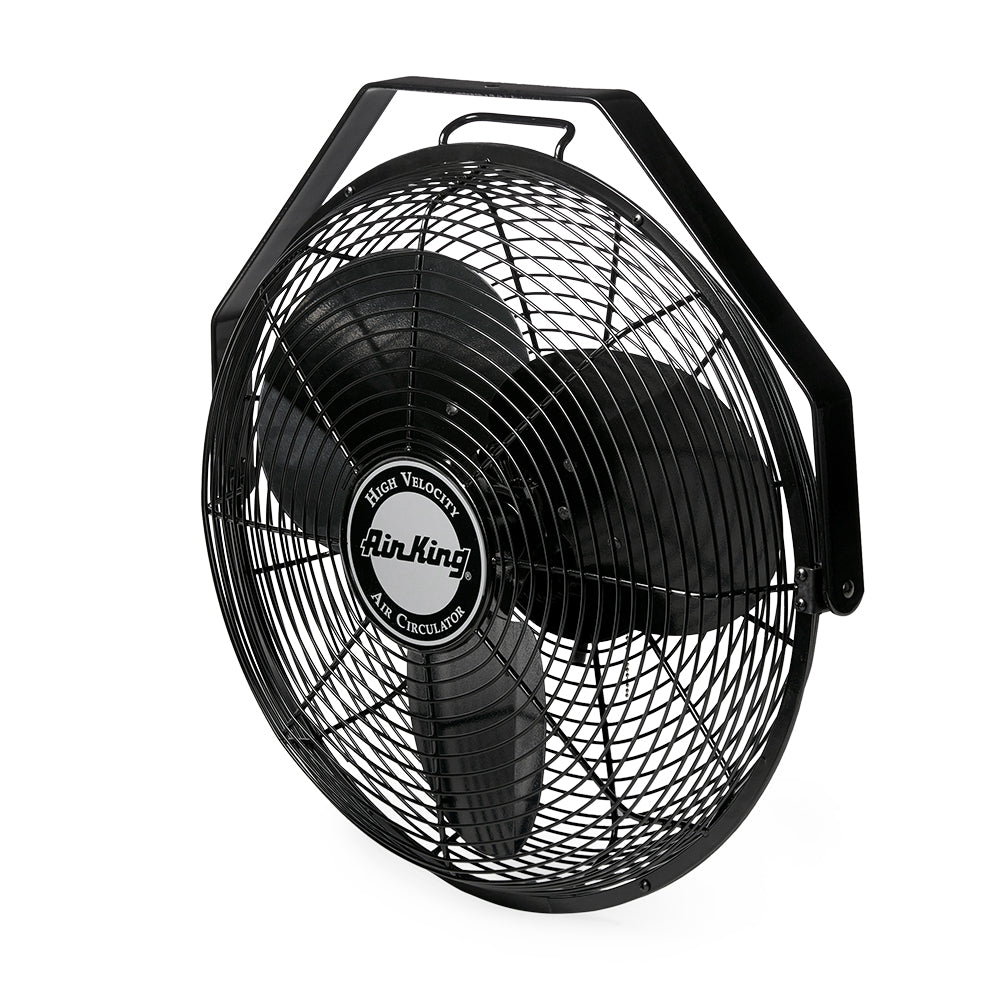 Air King 18" 1/6 HP 3-Speed Enclosed Pivoting Head Multi-Mount Fan (Open Box)
