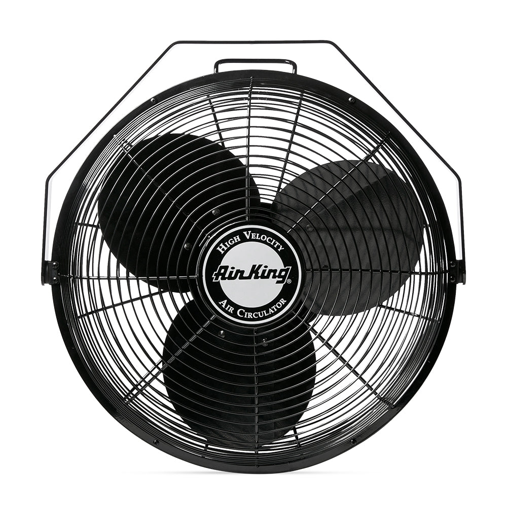 Air King 18" 1/6 HP 3-Speed Enclosed Pivoting Head Multi-Mount Fan (Open Box)
