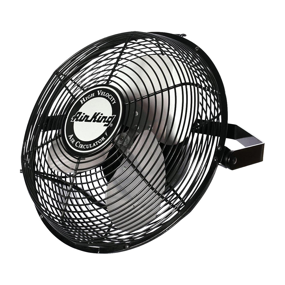 Air King 14" 1/20 HP 3-Speed Totally Enclosed Pivoting Head Mount Fan (Open Box) - VMInnovations