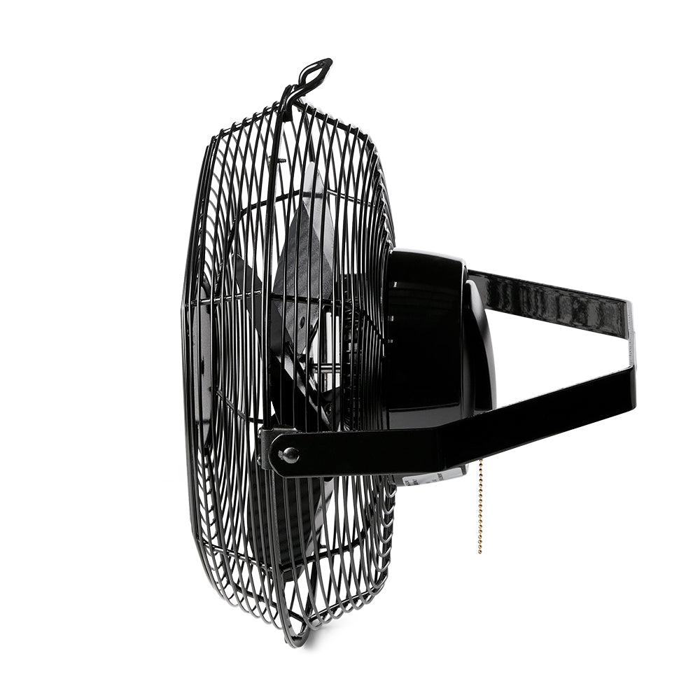 Air King 14" 1/20 HP 3-Speed Indoor Industrial Enclosed Pivoting Multi-Mount Fan