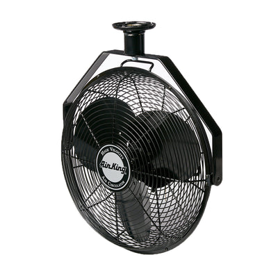 Air King 18" 1/16 HP Motor 3 Speed Non-Oscillating Ceiling Mount Fan (For Parts)