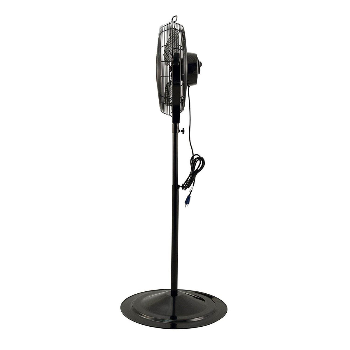 Air King 18 Inch 3 Speed Non Oscillating Pivoting Indoor Pedestal Fan(For Parts)