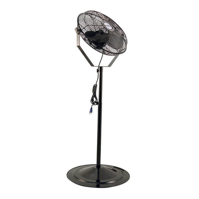 Air King 18 Inch 3 Speed Non Oscillating Pivoting Indoor Pedestal Fan(For Parts)