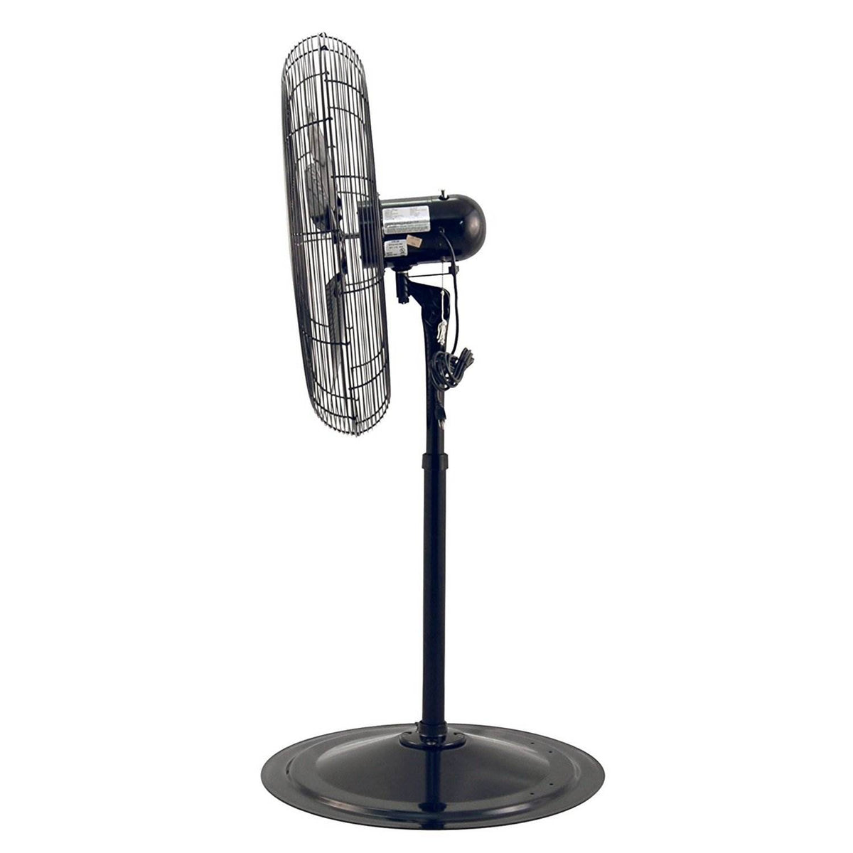 Air King 30" Industrial Grade Adjustable Oscillating Pedestal Fan (Open Box)