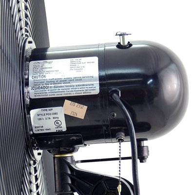 Air King 30" Industrial Grade Adjustable Oscillating Pedestal Fan (Open Box)