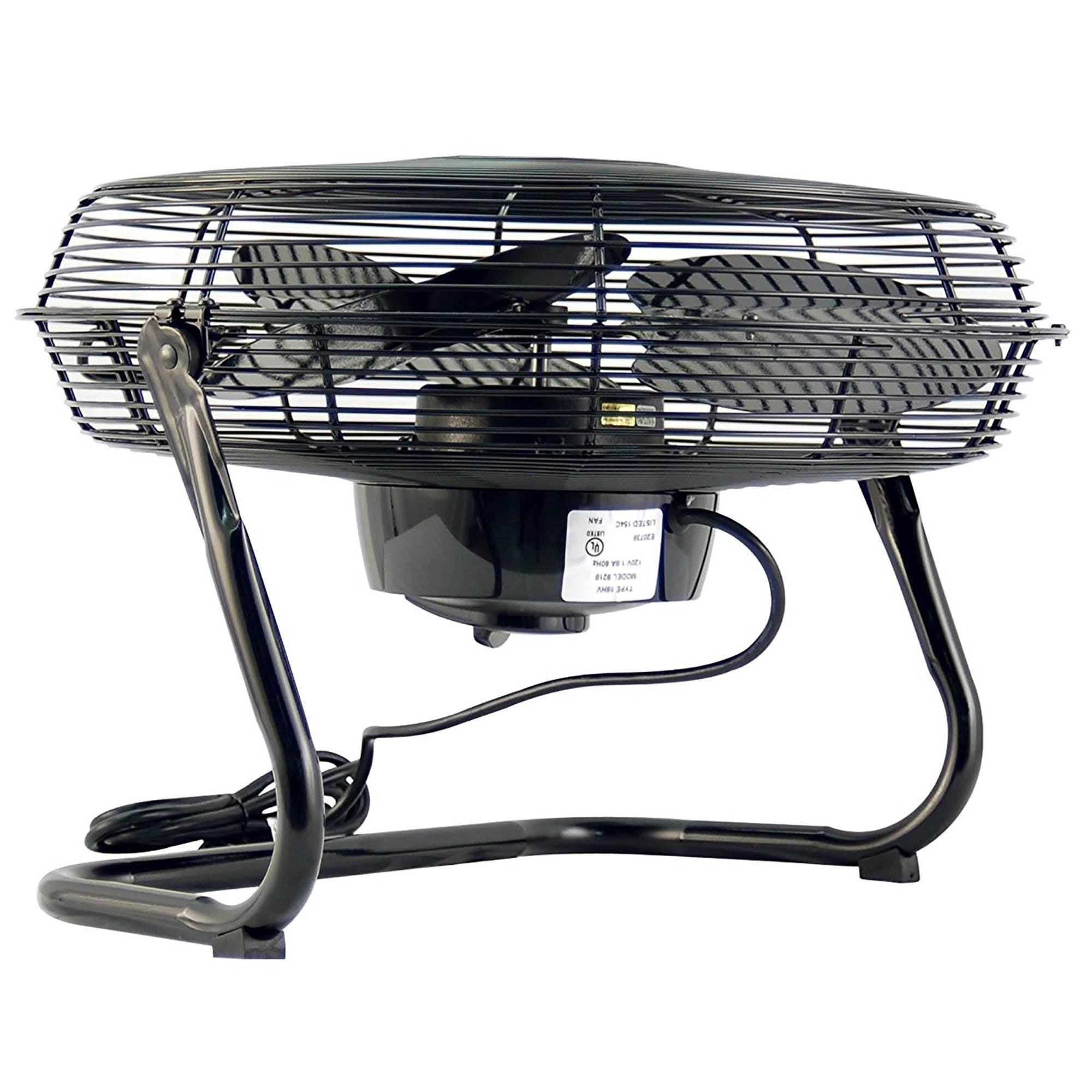 Air King 12 Inch 3-Speed Indoor Industrial Open Motor Pivoting Fan (Open Box) - VMInnovations