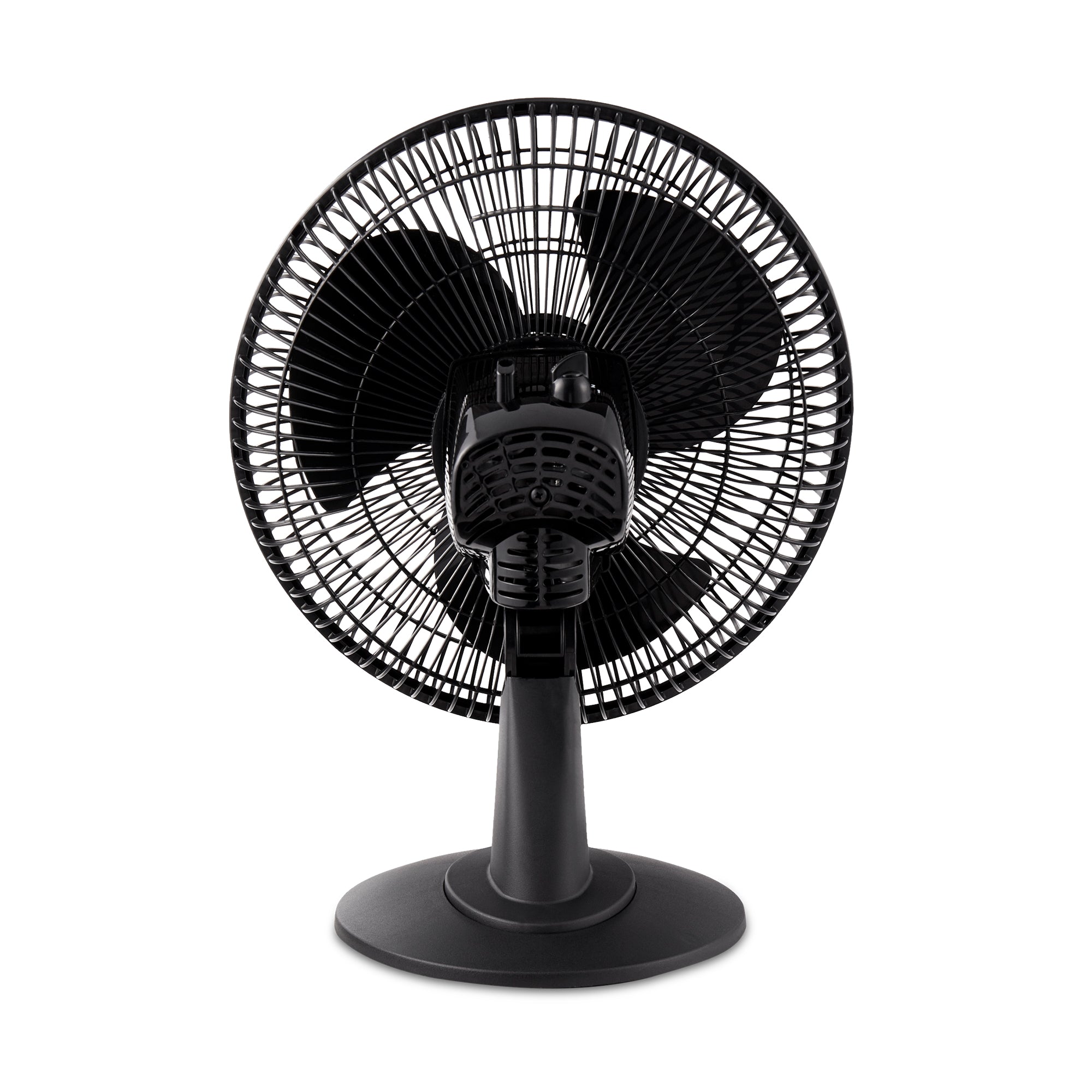 Lasko 12" 3 Speed Portable Oscillating Small Floor Table Fan, Black (Open Box)