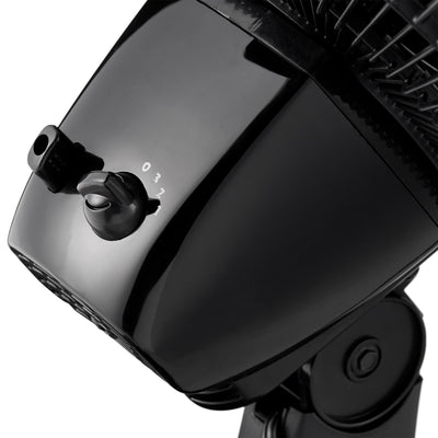 Lasko 12 Inch 3 Speed Oscillating Small Floor or Table Fan, Black 2017 (Used)