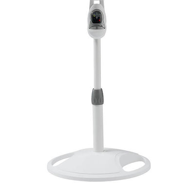 Lasko 16 Inch Remote Control Oscillating 3 Speed Free Standing Floor Fan, White