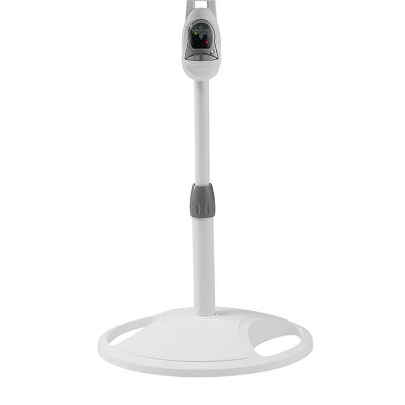 Lasko 16 Inch Remote Control Oscillating 3 Speed Free Standing Floor Fan, White