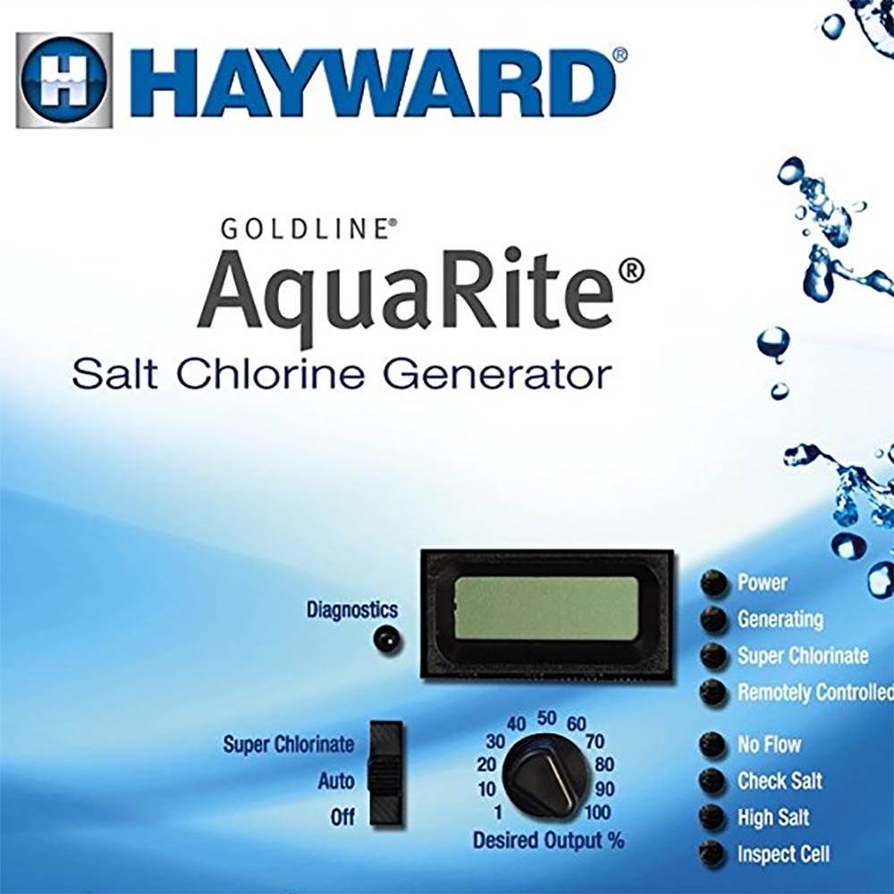Hayward AquaRite Electronic Salt Generator for Pools up to 25,000 Gal (Open Box)