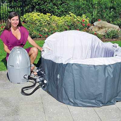 Bestway Siena 2 Person 8' x 5' x 2' Inflatable Portable Hot Tub (Open Box)