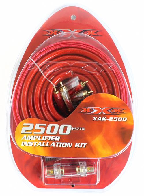 2500 WATT 4GA Car Amplifier Installation Amp Kit/Wire