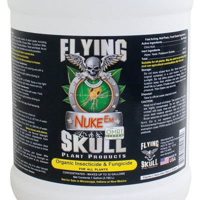 Flying Skull FSIN103 Nuke Em Organic Gardening Insecticide & Fungicide, 2 Gallon - VMInnovations