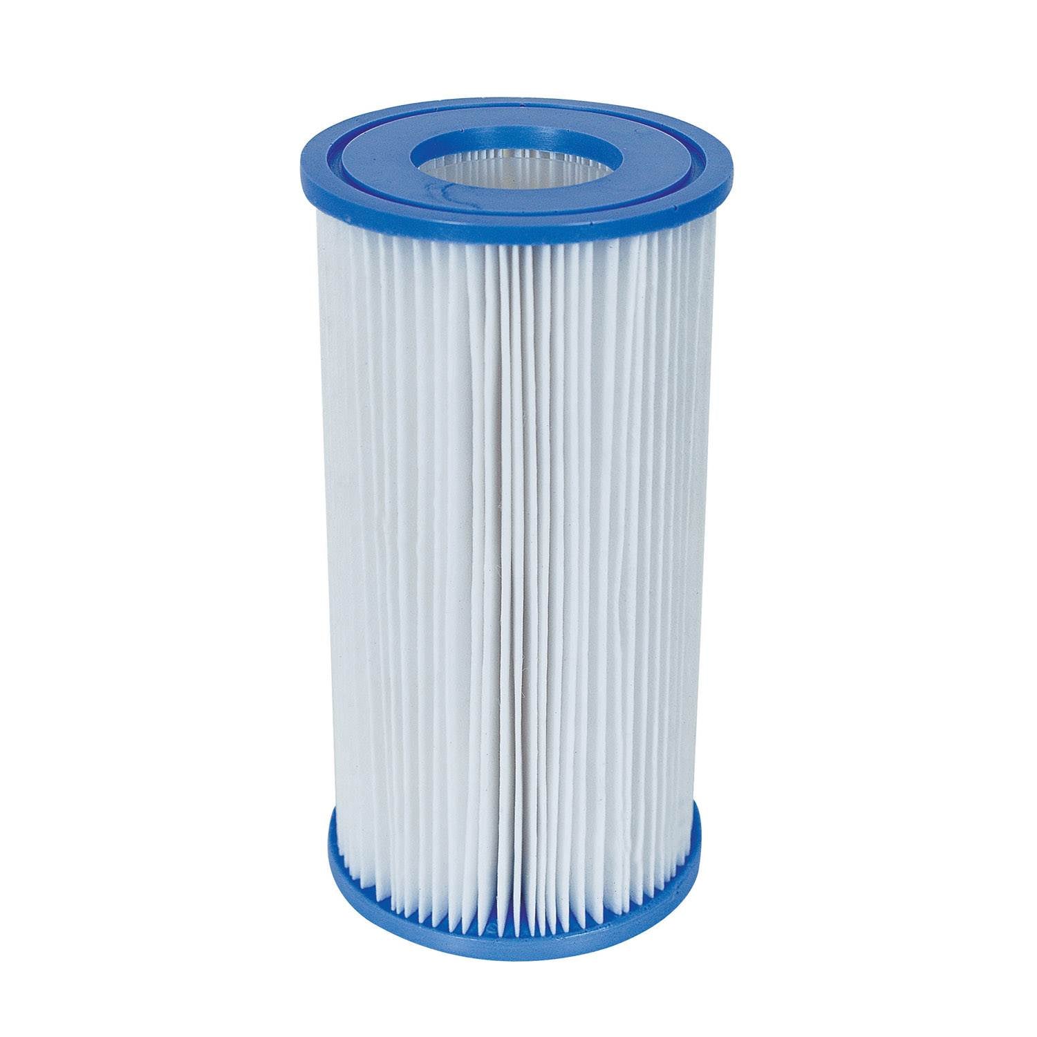 Bestway Flow Clear 1500 GPH Pump + Coleman Filter Pump Cartridges (6 Pack)