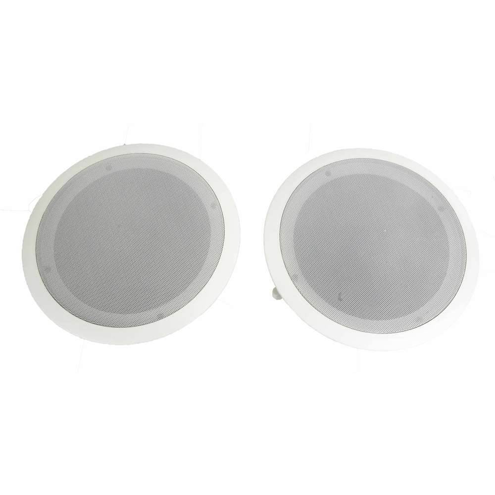 Pyle 8" 500W 2 Way In Wall/Ceiling Home Speakers System Audio Stereo, 12 Pack