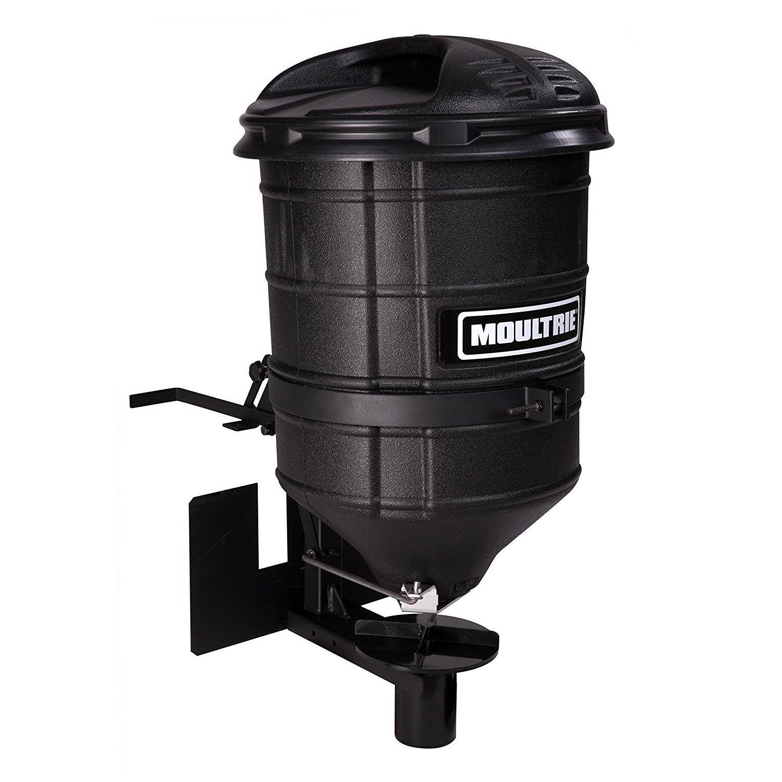 Moultrie Manual Gate ATV 100 Pound Capacity Food Plot Seed Spreader (Open Box)
