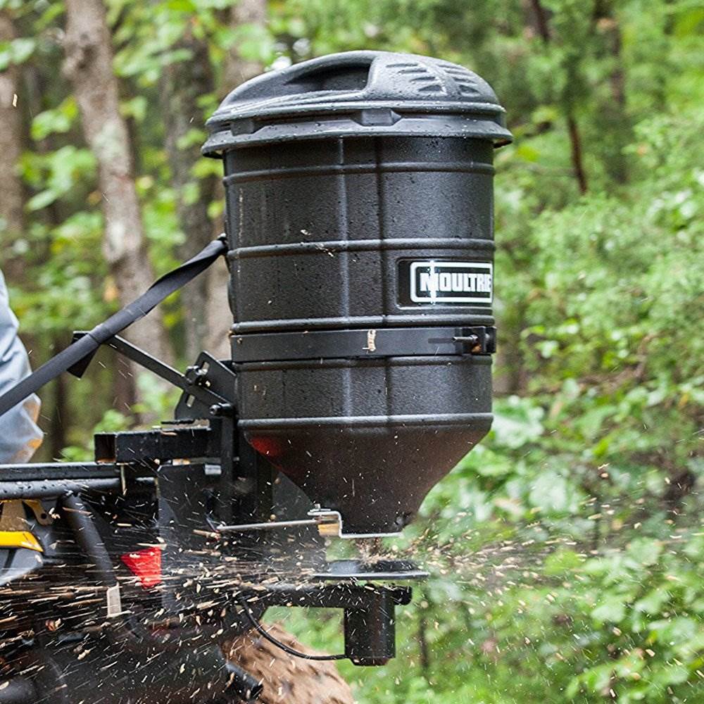 Moultrie Manual Gate ATV 100 Pound Capacity Food Plot Seed Spreader (Open Box)