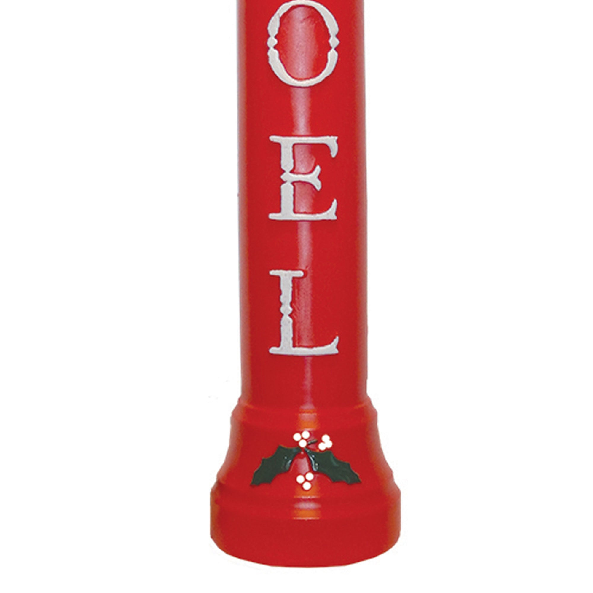 Union Christmas Illuminated Lighted 39" Noel Candle, Holiday Decor, Red, 6 Pack