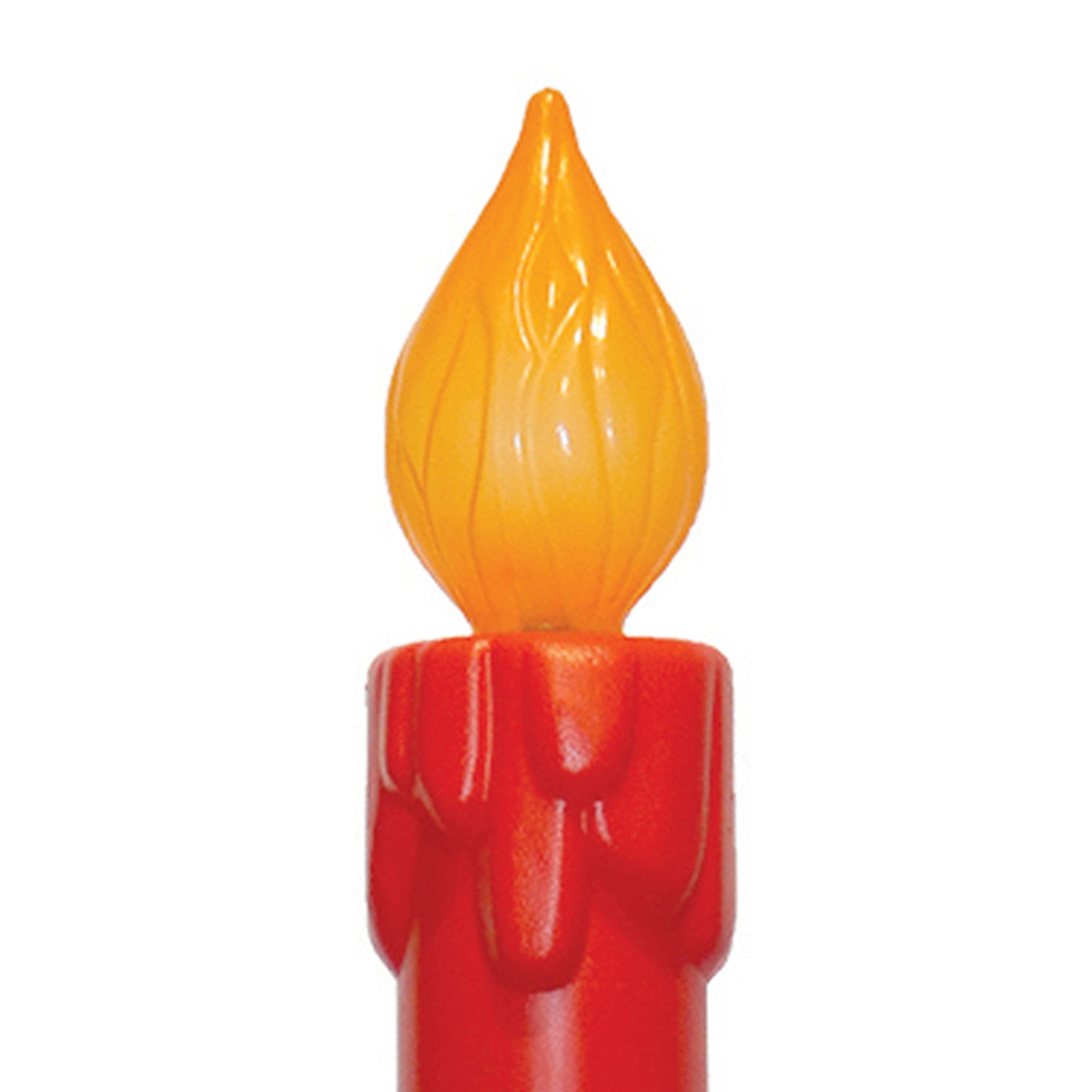 Union Christmas Illuminated Lighted 39" Noel Candle, Holiday Decor, Red, 6 Pack