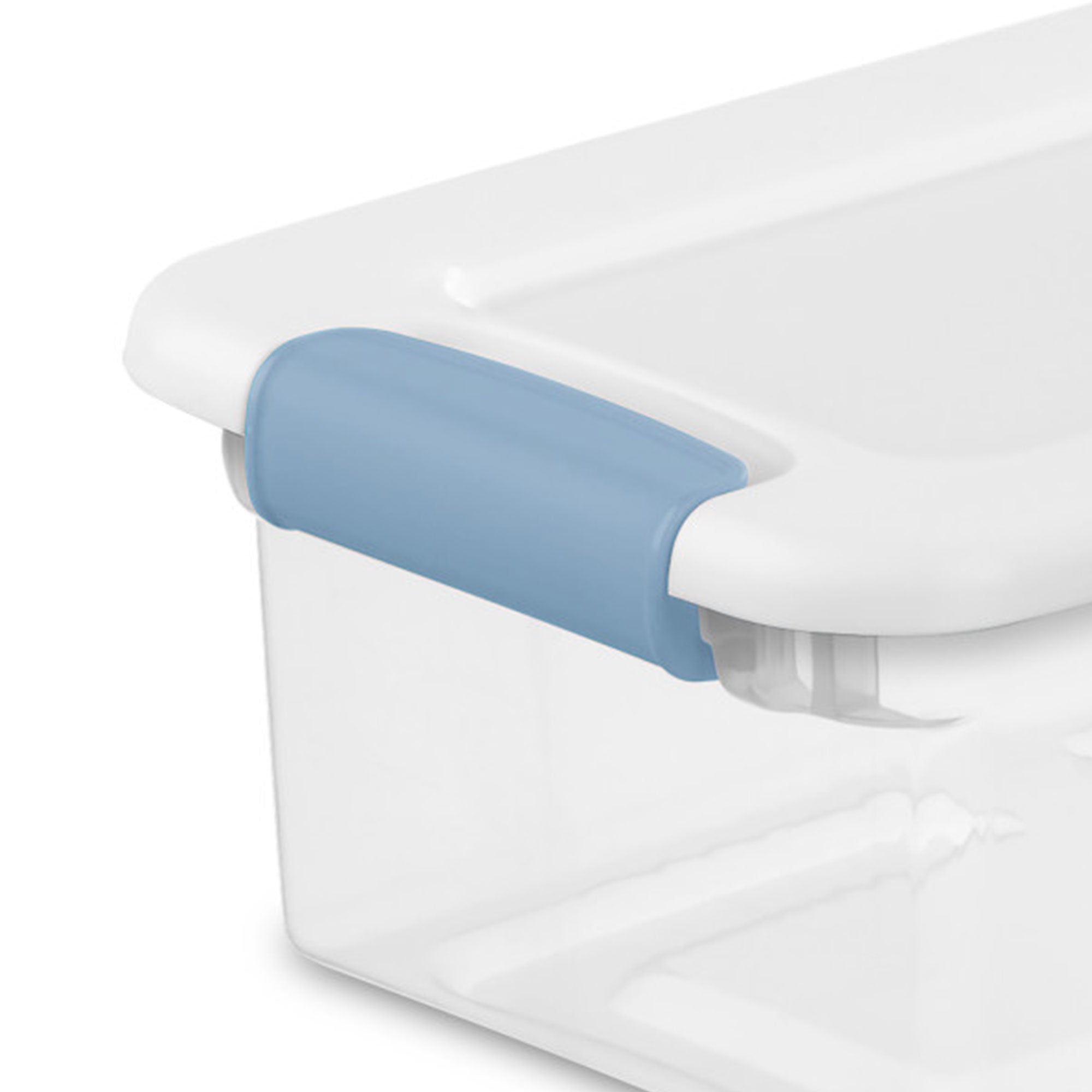 Sterilite Clear Plastic 6 Quart Storage Box Container with Latching Lid, 36 Pack - VMInnovations