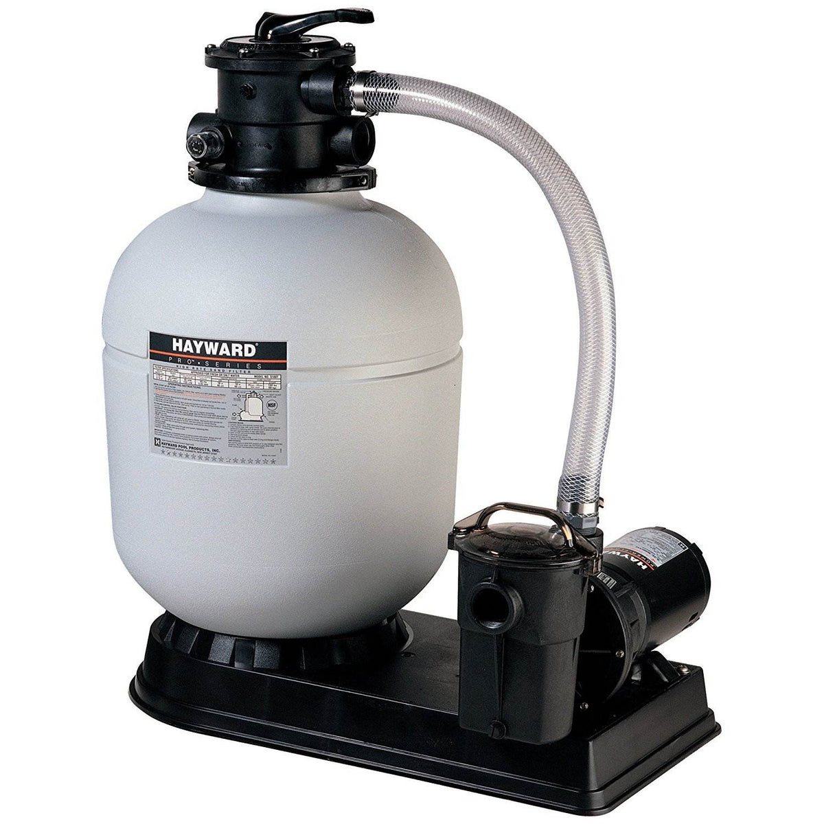 Hayward 18 Inch 1 HP Top Mount Pro Series Power Sand Filter Pool Pump (Open Box)