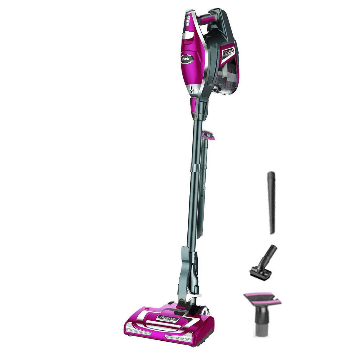 Shark Rocket Deluxe Pro Ultra Light Upright Vacuum, Pink | Used