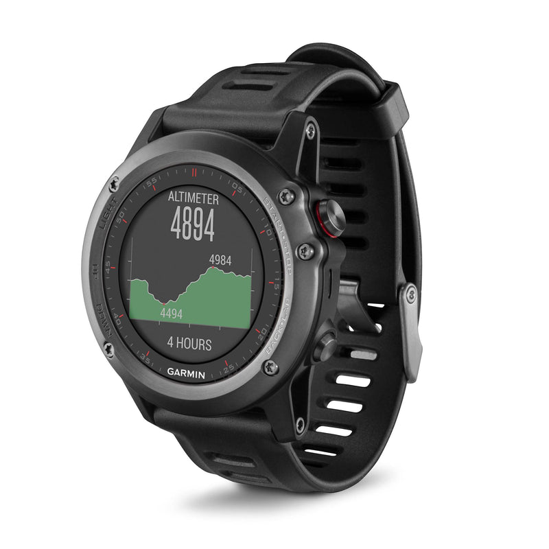 Garmin Fenix 3 Smart Multi Sport Fitness Tracker Training Watch with GPS, Gray