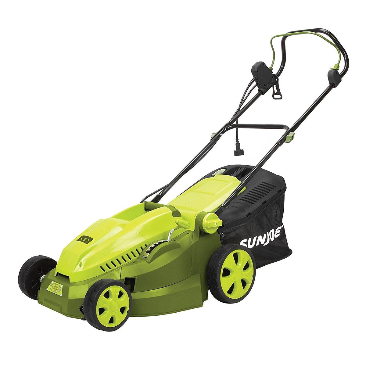 Sun Joe 16" 12 Amp Home Electric Corded Push Lawn Mower and Mulcher (For Parts)