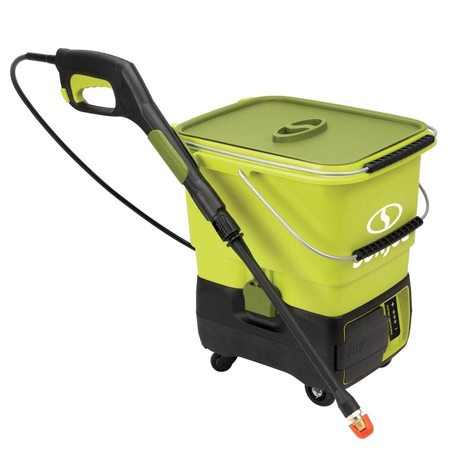 Sun Joe Cordless 1160 PSI / .79 GPM Water Pressure Power Washer w/ Pump and Hose