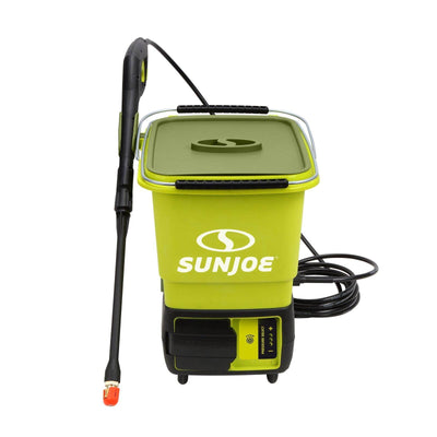 Sun Joe Cordless 1160 PSI / .79 GPM Water Pressure Power Washer w/ Pump and Hose