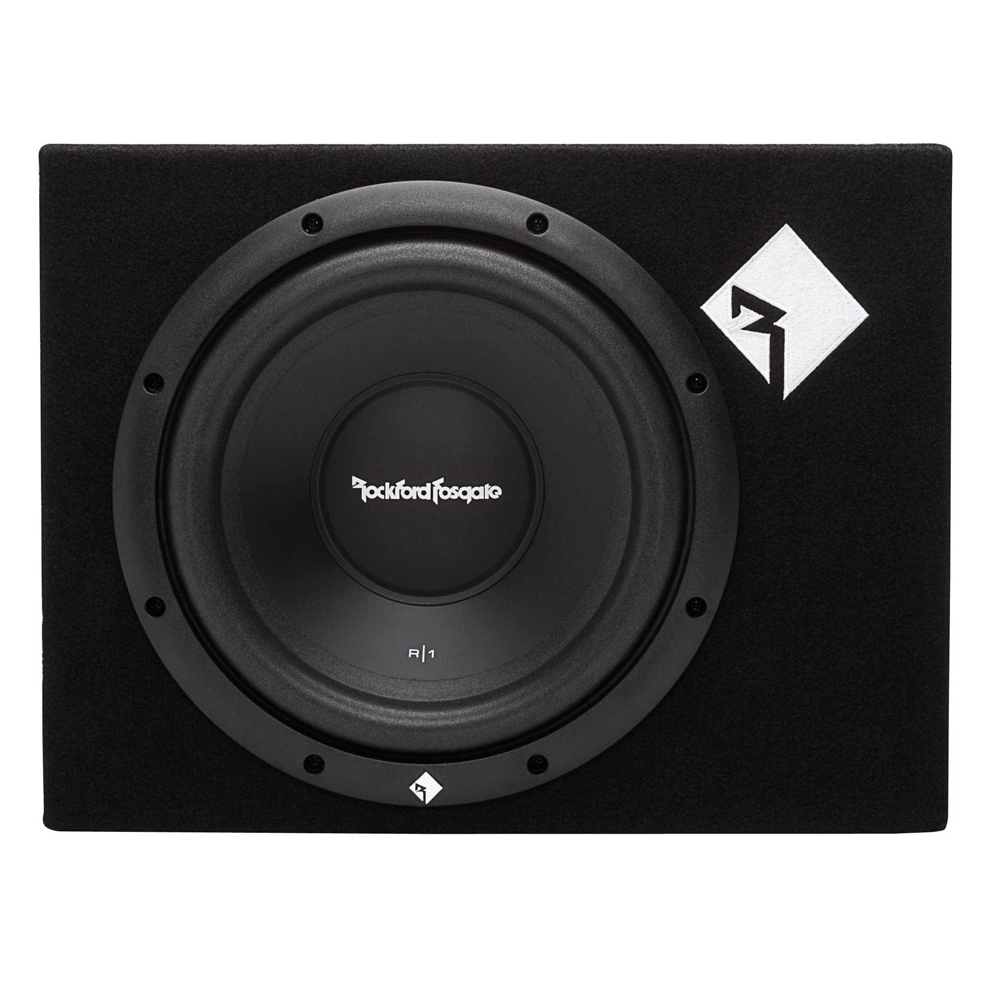 Rockford Fosgate 400W Prime 10 In Loaded Subwoofer Enclosure R1-1X10 (Open Box)