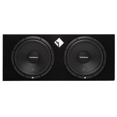 Rockford Fosgate 800W Prime Dual 12 Inch Loaded Subwoofer Enclosure (Open Box)