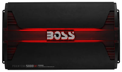 Boss 12" 2300W Car Audio Subwoofer + PD5000 5000W Mono D Amplifier with Remote