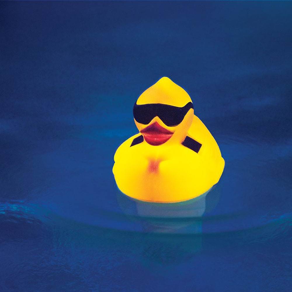 GAME Solar LED Light Up Rubber Duck 3-Inch Tabs Swimming Pool Chlorinator