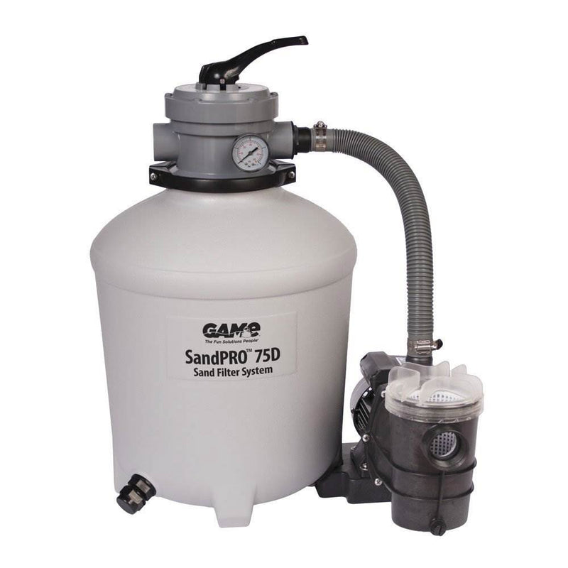GAME SandPRO 75D 3/4 HP Above Ground Pool Sand Filter Pump Filter System 4711