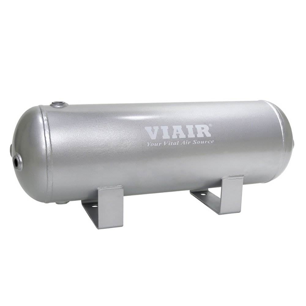 Viair 2.0 Gallon 150 PSI Rated Compressor Air Tank with 6 NPT Ports (Open Box)