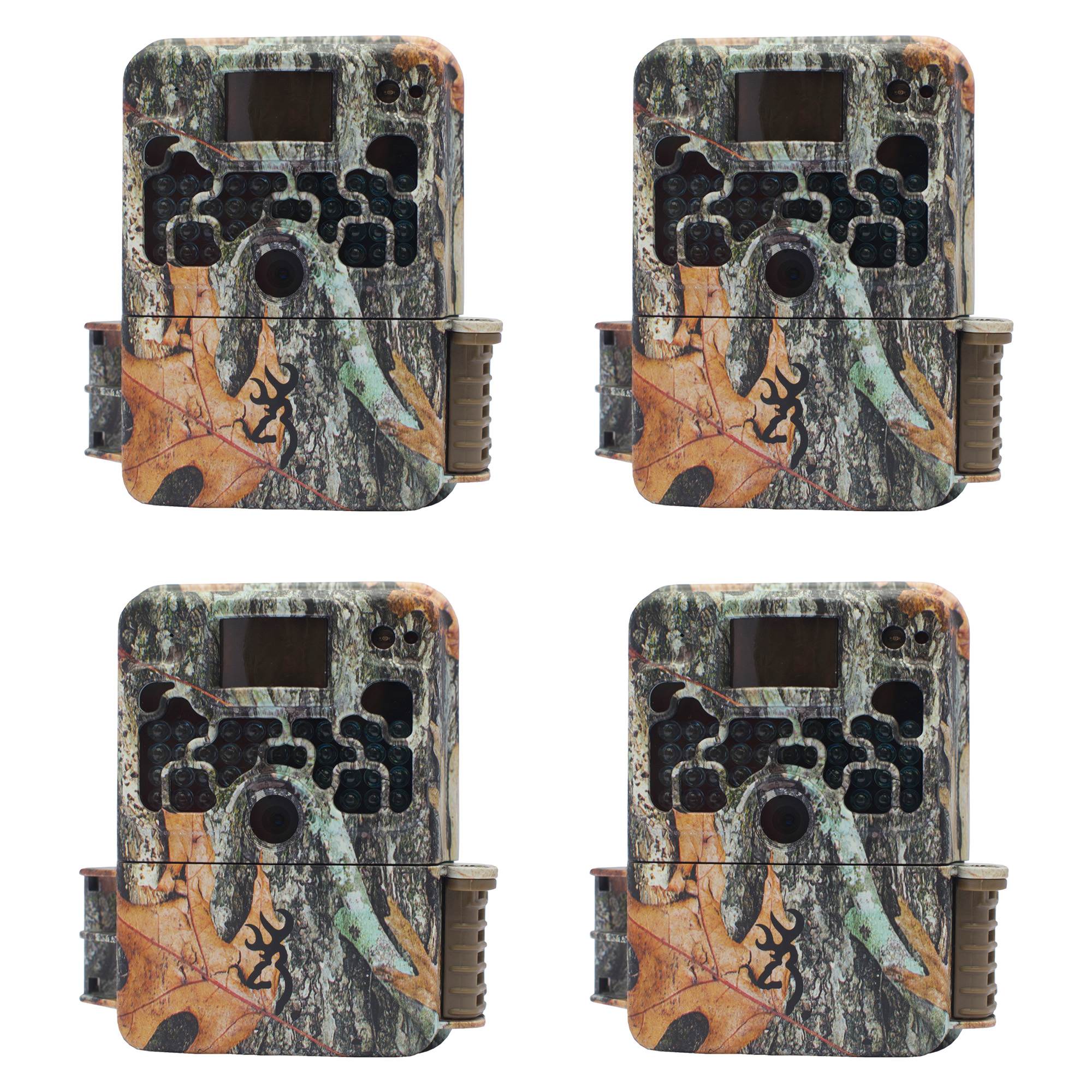 Browning Trail Cameras Strike Force 850 16MP Game Camera, 4 Pack | BTC-5HD-850