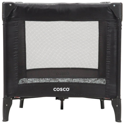 Cosco Funsport Compact Fold Wheeled Nap and Play Yard, Mapleton | Open Box